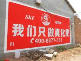 肥西刷墙广告”蕴含了时代命题