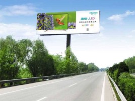 肥西高速擎天柱广告牌的特点和优势