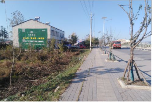 肥西书山南院墙体广告