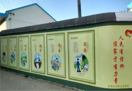 肥西文化墙施工攻略