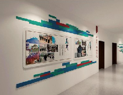 肥西企业文化墙用什么材料好？