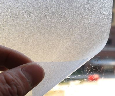 肥西玻璃门外面粘广告用什么材料好？