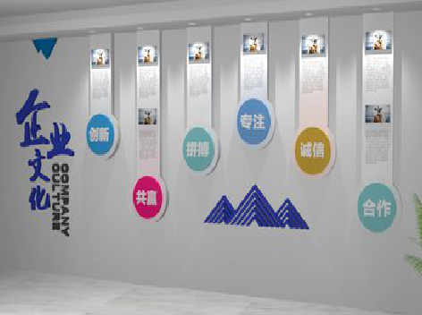 肥西企业文化墙需要传递什么办公文化？